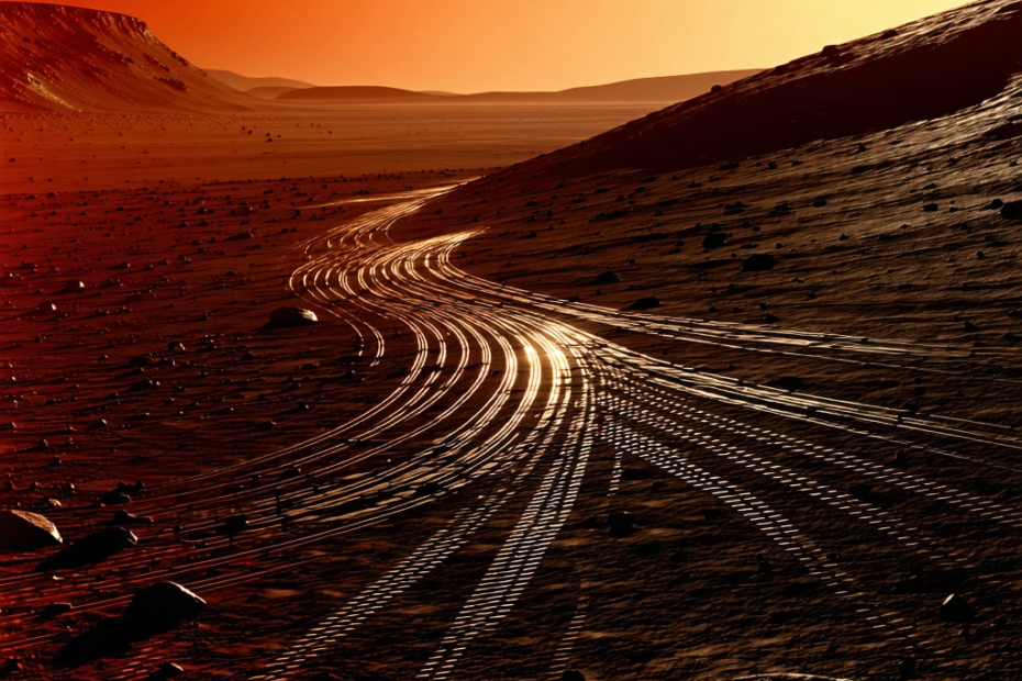 Europäische Raumsonde entdeckt Barcodes auf dem Mars