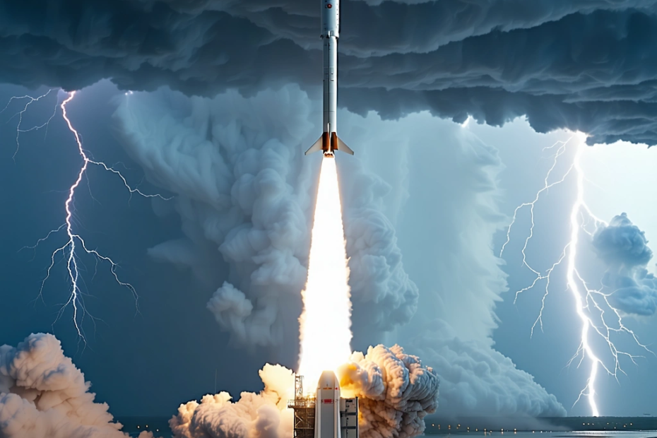 Herausforderungen beim Raketenstart ins All