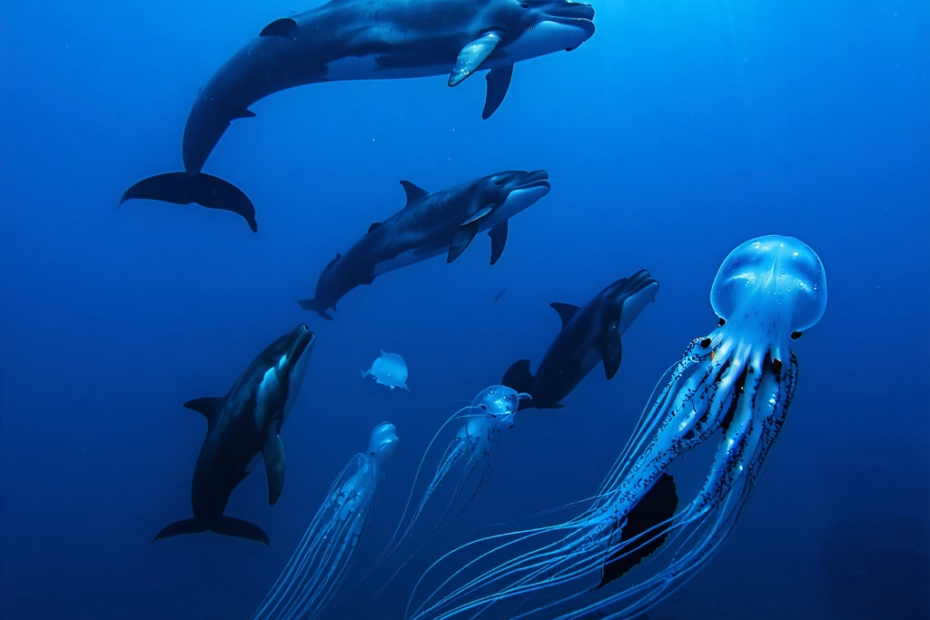 Energiebedarf von Kurzflossen-Grindwalen in Hawaii