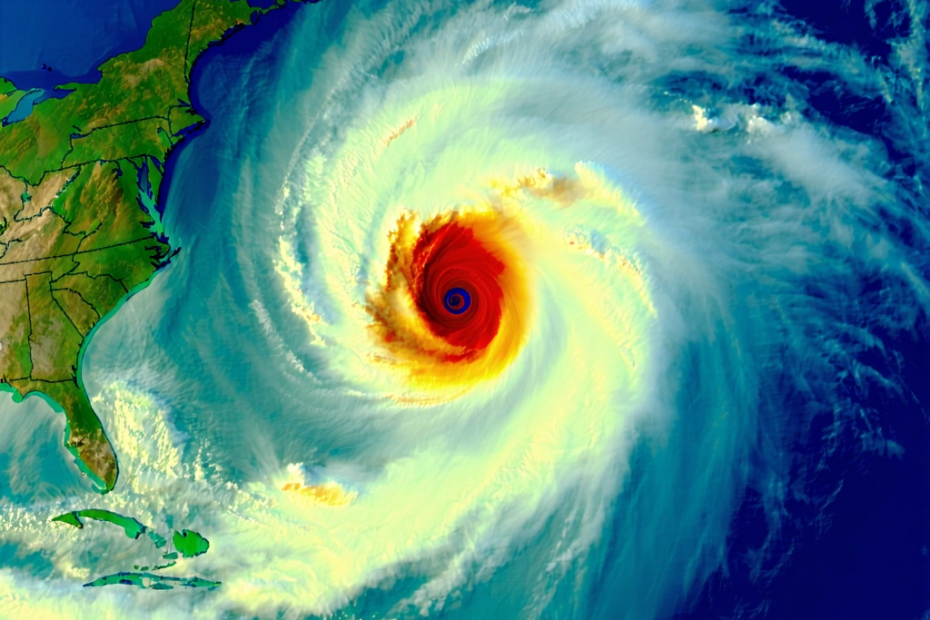 Zunahme der Intensität von Hurrikanen