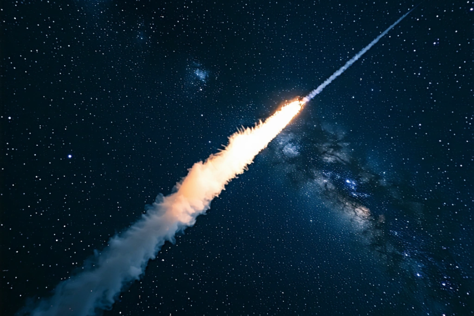 Feuerball am Himmel: Ein kosmisches Spektakel aus der ISS