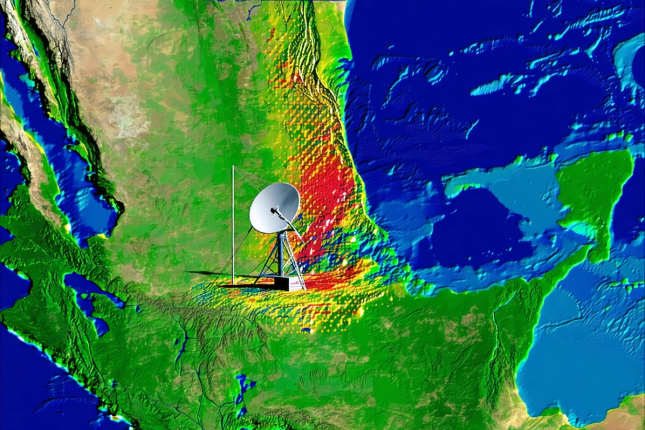 Mexiko-Stadt versinkt: Wie ein Satellit die Erde im Auge behält