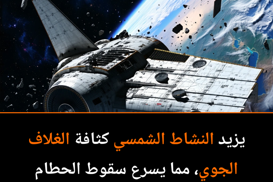 Weltraumschrott im Sturzflug: Wie die Sonne das Chaos im Orbit beschleunigt