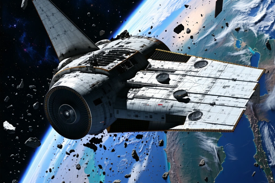 Gefährliche Müllhalde im All: Wie Weltraumschrott unsere Zukunft bedroht