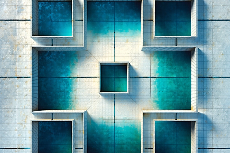 Wie teilt man ein Quadrat in acht gleiche Rechtecke? Ein mathematisches Rätsel!