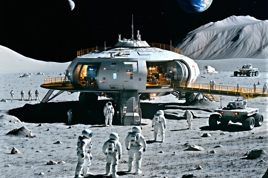 Der Mond: Die nächste Baustelle der Menschheit?