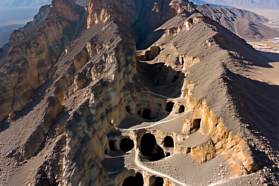 Irans geheime Festung: Die unbezwingbaren Berge von Kuh-e-Kalang Gaz La