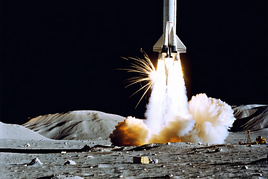 Spektakulärer Crash: Raketenfragment trifft Mond