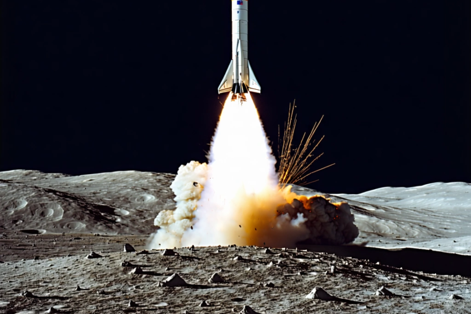 Ungeplanter Crash: SpaceX-Rakete trifft den Mond!