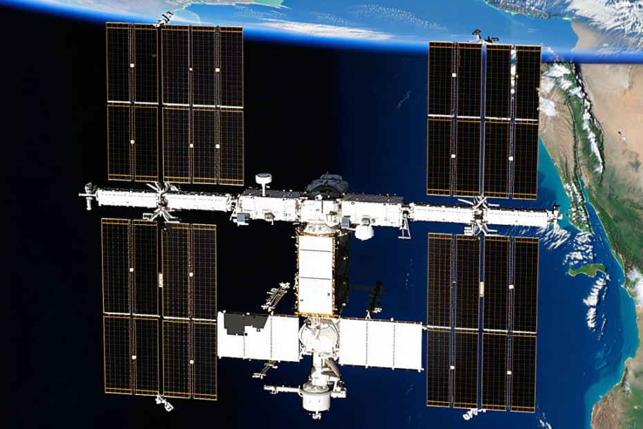 Wie neue Solarpaneele die ISS revolutionieren