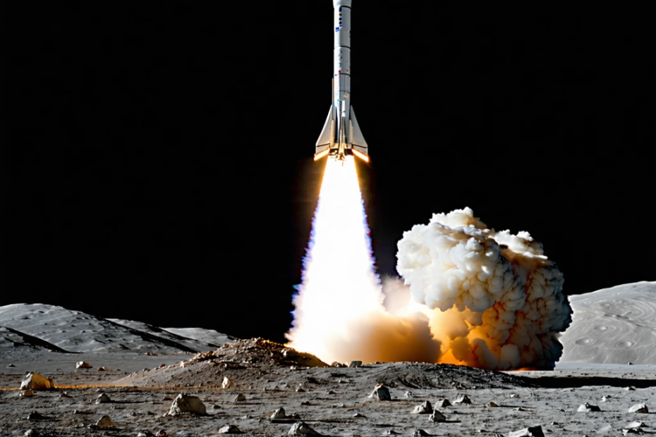 Spektakulärer Zusammenstoß: SpaceX-Rakete trifft Mond