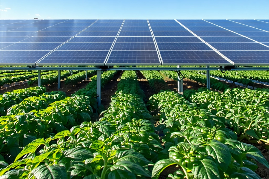 Agri-Photovoltaik: Die Revolution der Landwirtschaft unter Sonnenkollektoren