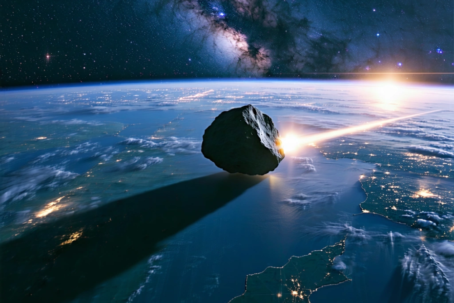 Asteroidenalarm: Wie ein kleiner Himmelskörper die Erde überraschte
