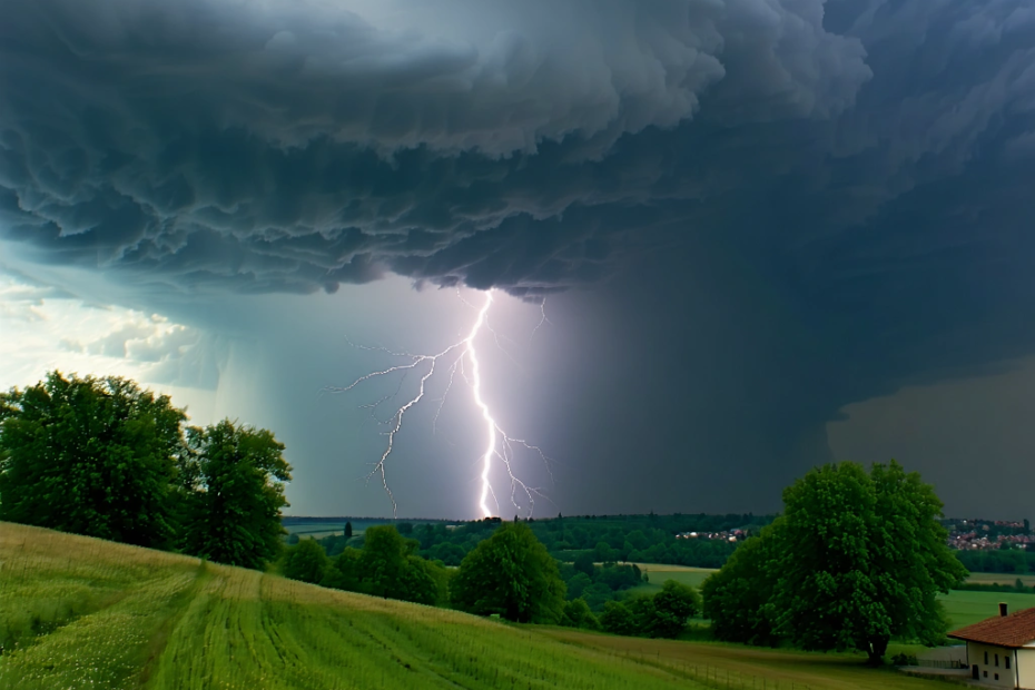 Unwetteralarm: Gewitter und Starkregen in Südeuropa!