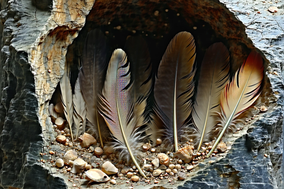 Wie uralte Federn das Überleben der Vögel sicherten