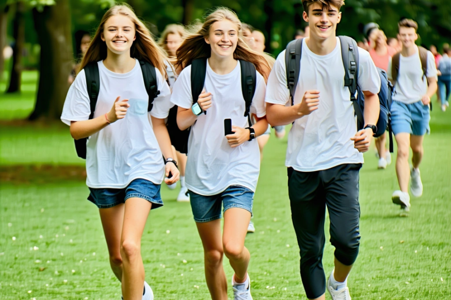 Wie tägliches Gehen die Psyche von Teenagern stärkt