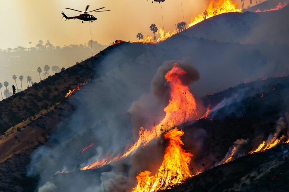Kaliforniens Feuersturm: Wenn die Santa-Ana-Winde toben