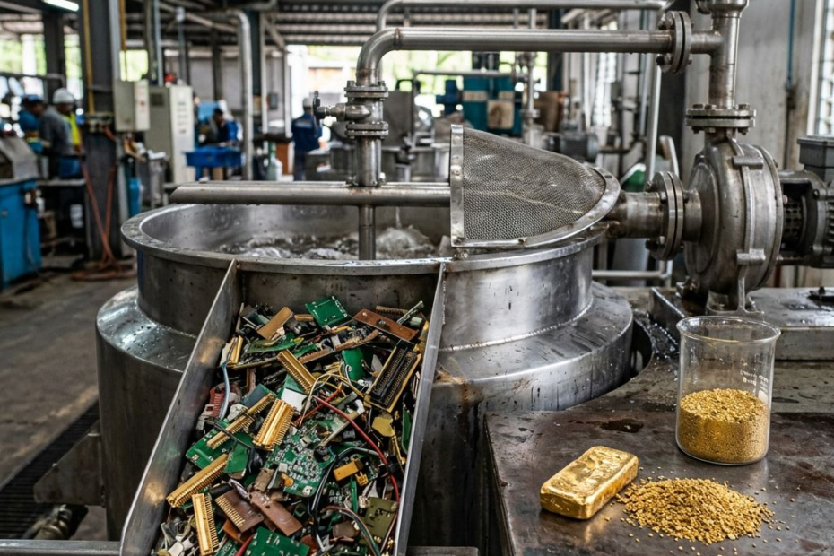 Gold aus alten Geräten: Malaysia plant eine neue Recyclinganlage
